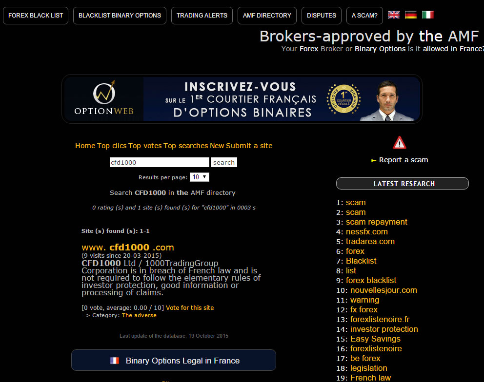 Forexlistenoire fr